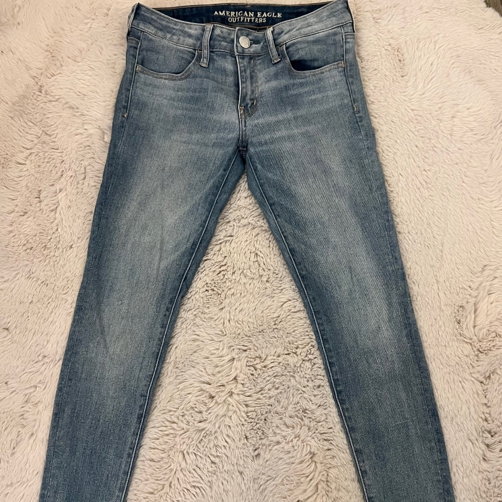 AEO super super stretch jegging jean